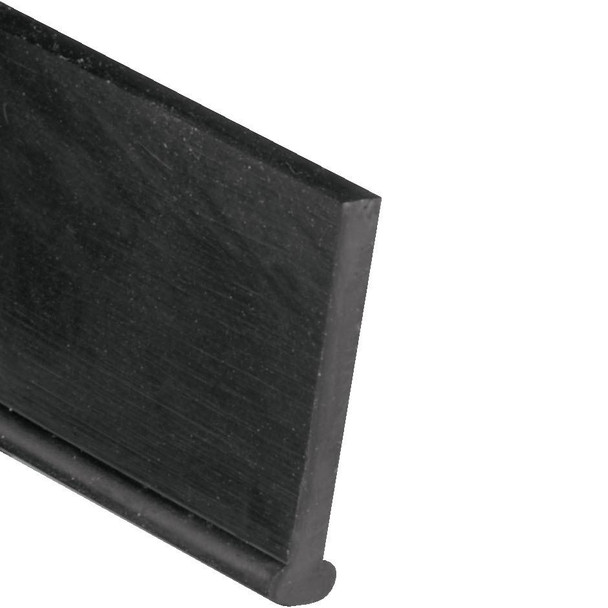 Ettore T Style Replacement Rubber, close-up image of a black rubber part for replacement.