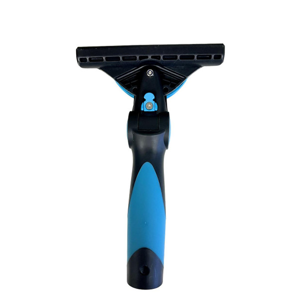Moerman Excelerator 2.0 Wide Body Squeegee Handle, professional cleaning tool with ergonomic black and blue handle.