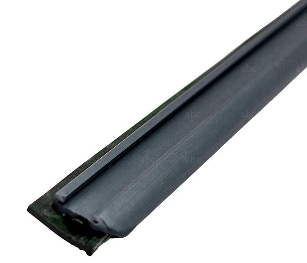 Monster Products Wide Body Squeegee Channel - Monster, close-up of a black wide-body squeegee channel on a white background.