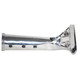 Ettore Handle Master Classic, polished metal razor handle with a sturdy design and multiple ventilation holes.