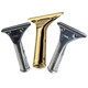 Ettore Handle Master Classic, three high-quality razor handles in black, gold, and metallic silver finish, designed for shaving razors.
