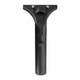 Ettore Handle for Backflip Ettore, black plastic cleaning tool handle with attachment screws.