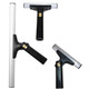 Pulex T-Bar Swivel, black and silver T-shaped cleaning tool with rotating handle for window and glass cleaning.