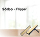 Sorbo Cobra Flipper 14-inch Squeegee Complete Sorbo, window cleaning tool with a rubber blade and ergonomic handle for efficient glass cleaning.