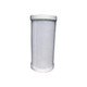 Pulex Carbon Filter for RO/DI Cart Eagle, cylindrical white water filtration filter with textured surface for water purification.