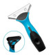 Moerman Snapper Handle Moerman, ergonomic blue and black handle for gardening tools.