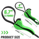 J.Racenstein Strap Wrenches for Housings, Fittings, green strap wrenches with adjustable sizes of 4 inches, 6.7 inches, and 150mm length, suitable for plumbing and fitting tasks.