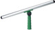 Unger T-Bar Swivel Strip, professional cleaning tool with aluminum long handle and swivel strip for window washing.