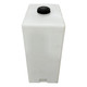 ProTool Tank 80gal Vertical NO Bulkhead 18x27x44, large white vertical storage tank with a black lid on top.