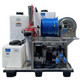 ProTool Softwash Sprayer, Tank Based Pure Water, 2 Delivery reels equipped with hoses, pumps, and control system for efficient cleaning and pressure washing.