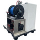 ProTool Pure Water Skid Single User with 1 Reel, industrial water filtration system with water reel and stainless steel frame.