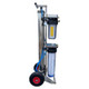 ProTool 511 Pure Water Cart, mobile water filtration system with two transparent filter housings mounted on a wheeled stainless steel frame.