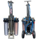 ProTool SS Ultra Cart Solar Brush Kit, industrial cleaning equipment with solar-powered brushes and filtration system on wheels.