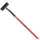 Gardiner Pole Systems Gardiner CLX 32ft Pole Carbon Composite, a lightweight carbon fiber pole with a black grip and red shaft for highreach cleaning or window washing.