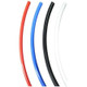 ProTool Tube 1/2in Polyethylene Black, red, blue, black, and white flexible polyethylene tubing for plumbing and fluid transfer, per foot