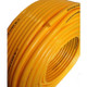 J.Racenstein Hose Hi-Flow 1/4in ID, yellow flexible plastic hose coiled in a spiral.