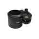 J.Racenstein Gardiner Clamp #4 Complete for Poles, black clamp with built-in level for securing poles.