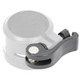 J.Racenstein Gardiner Widget Multi-Function Tool, compact and versatile device with a circular white component and a gray adjustable mechanism for various tasks.