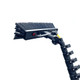 Gardiner Pole Systems Gardiner SuperMax 3K 50ft Tele Pole HM carbon, a professional telescopic pole with a wide broom head attachment for cleaning or sweeping.
