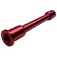 J.Racenstein Gardiner Washing Adaptor 3/8in NPTF x 1/4in NPTF, red metallic washing adaptor with threaded connections for hoses and equipment.