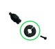 J.Racenstein Motor Shaft Shrink Disc, industrial cutting tool with a black circular metal component and a bolt, designed for secure motor shaft connections