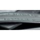 J.Racenstein Black Diamond Rubber, close-up image showing the embossed brand and product name on the rubber material.