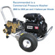 J.Racenstein Rotary Solar Brush 32in Water Powered with 27ft ProTool Solar Pole, water-powered cleaning equipment for large surfaces, featuring a 32-inch rotary brush and solar-powered pole.