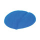 J.Racenstein Pad Liquid Polishing 7in Nylon, blue foam polishing pad for automotive detailing and surface finishing.