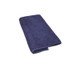 J.Racenstein Turkish Towels, folded navy blue towel on a plain white background.