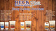 J.Racenstein Burlington Gold Deck & Wood Stain DRP, instructional infographic on three-step process for wood deck restoration with product images and descriptions.