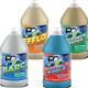J.Racenstein F9 Sample Pack 4 gallon, set of four bottles with various cleaning solutions and stain removers for concrete, tile, grout, and stone surfaces.