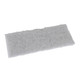 Scrub Pad White 8in Unger