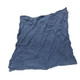 ProTool Towel Surgical Recycled per lb, blue textured towel pillow with crinkled fabric surface.
