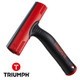 Triumph Scraper Angled Triumph MK3 6in, a handheld scraper tool with a red and black handle designed for scraping applications.