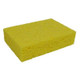 ProTool Sponge cellulose 4x6, yellow cleaning sponge with a rectangular shape for household and industrial cleaning.