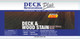 J.Racenstein Beach Haven Black Wood Stain DRP, product packaging image showing a dark stained wooden deck.