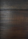 J.Racenstein Beach Haven Black Wood Stain DRP, close-up of dark stained wooden surface showing rich black color and wood grain.