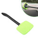 ProTool Wind Shield Scrubber Microfiber Pad, vibrant green microfiber cleaning pad for windshields and outdoor surfaces.