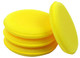 ProTool Yellow Polishing Pads 12 pack, yellow foam polishing pads for car detailing and buffing.