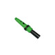 Unger Hiflo nLite Locking Cone Adapter, green and black tool used for window cleaning and professional surface restoration.