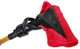 Ettore Cleaning Clamp, a cleaning tool with a black plastic clamp and a red microfiber cloth for effective cleaning.