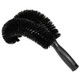 Unger Pipe Brush, Curved 11in, Unger - Black curved pipe cleaning brush with nylon bristles and ergonomic handle
