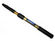 Ettore Interlock Telescopic Pole, extendable black and gold telescopic pole with a label indicating the brand and product type.