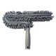 Unger High Access Dusting Kit, grey microfiber duster with extendable handle for high cleaning and dusting.