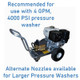 J.Racenstein GutterBall, high-pressure washer for gutter cleaning.