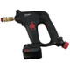 ProTool Chem Sprayer Nozzle 1/4in 0deg, black spray gun with red adjustment knob and brass connector for chemical application.