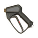 J.Racenstein Trigger Gun Suttner 5000psi 300deg 12gpm, black and gray trigger gun with ergonomic handle and safety lock.
