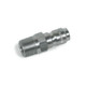 J.Racenstein Plug 3/8in SS MPT, stainless steel threaded plug with male pipe thread design.