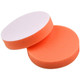 ProTool Foam Polishing Pad 5in, orange and white circular polishing pads for car detailing and polishing.