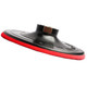 ProTool Pad Adapter 5in with 5/8-11 Socket, close-up of black sanding pad with red abrasive surface for power tools.